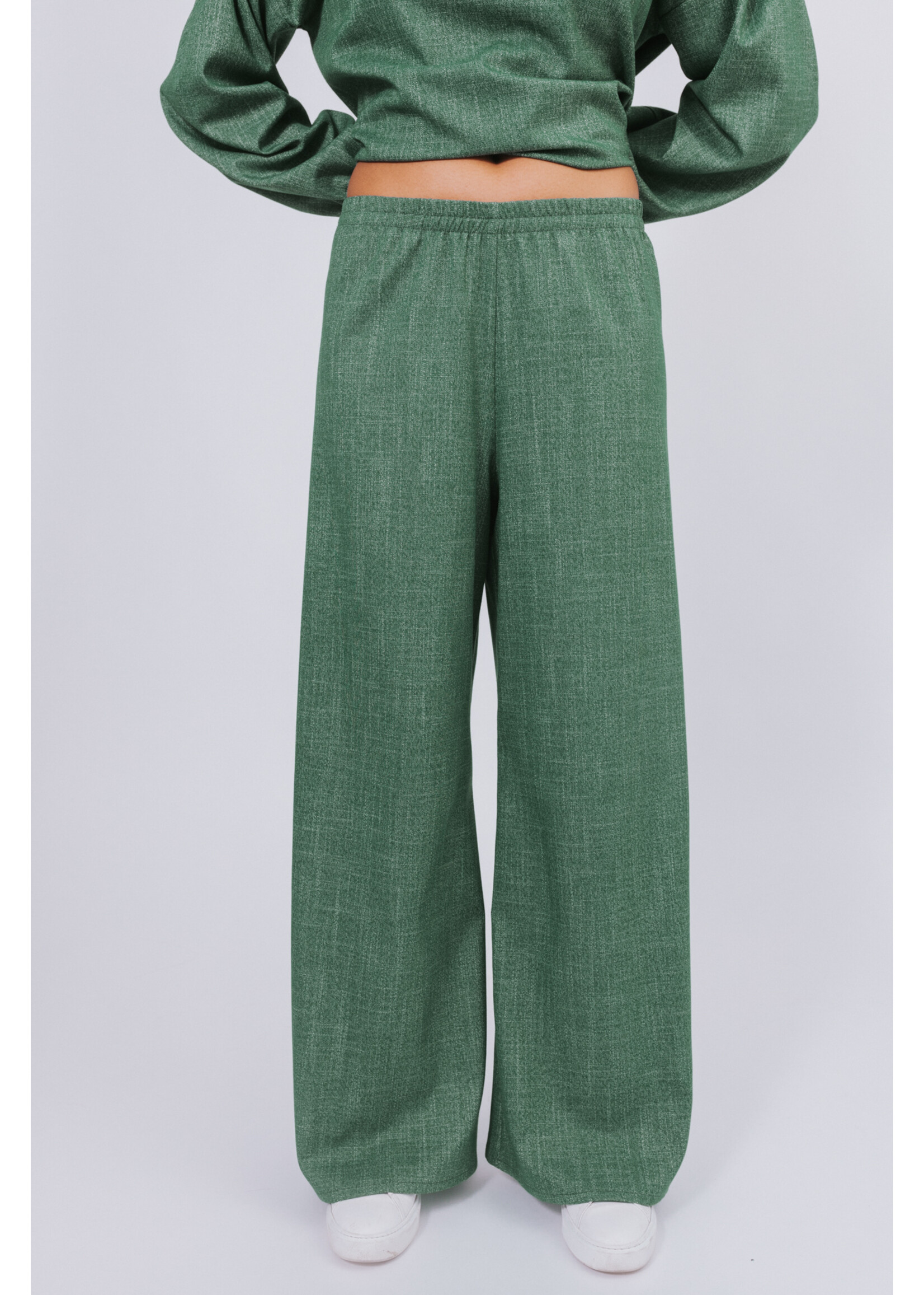 GISÈLE THE LABEL  KENDALL TROUSERS GREEN