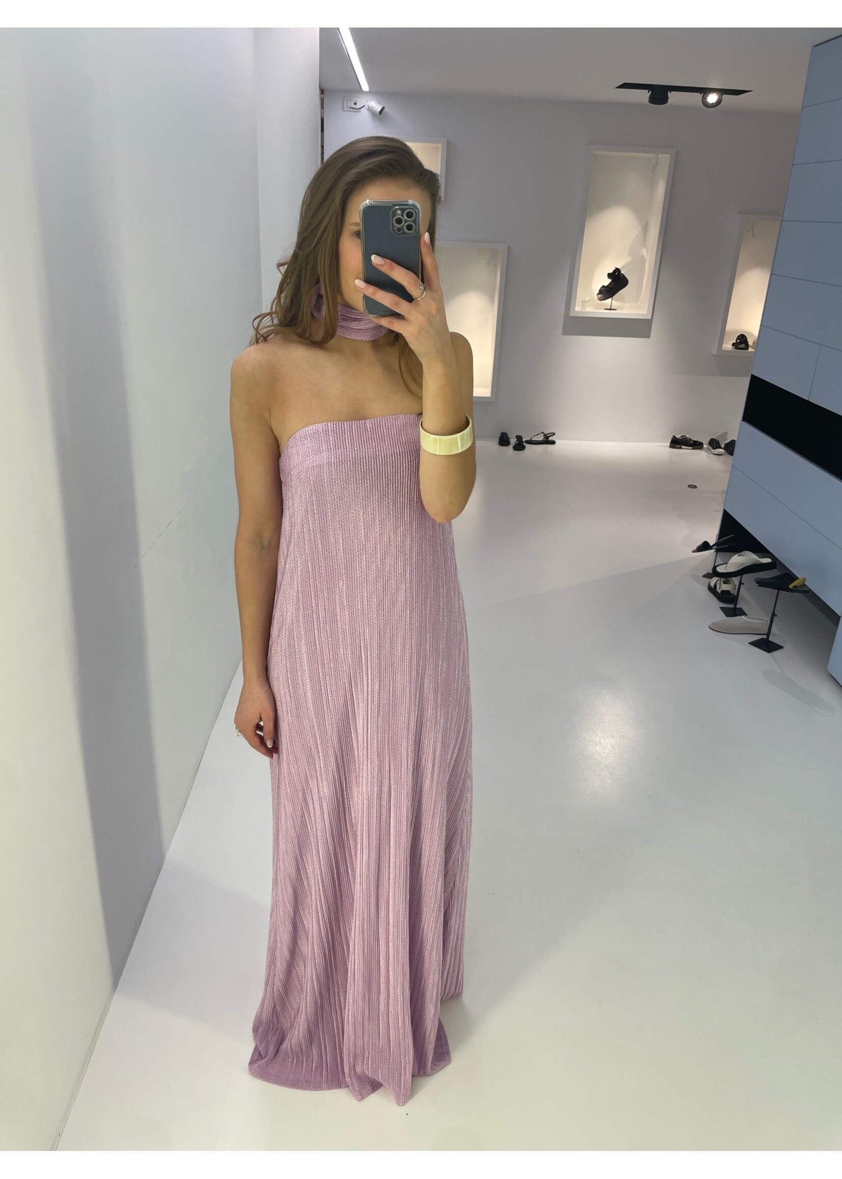 GISÈLE THE LABEL  AMALIA DRESS LILAC