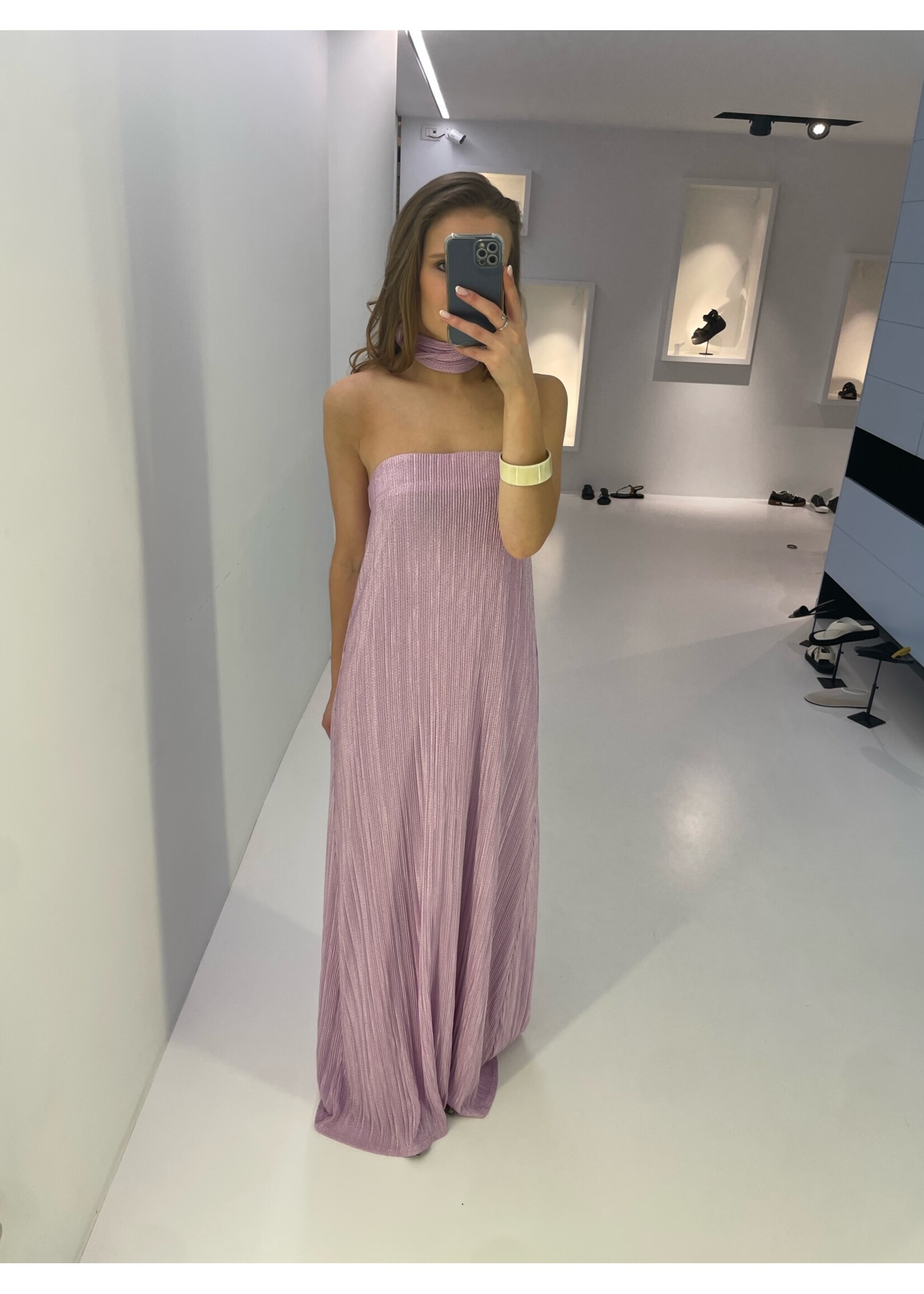 GISÈLE THE LABEL  AMALIA DRESS LILAC