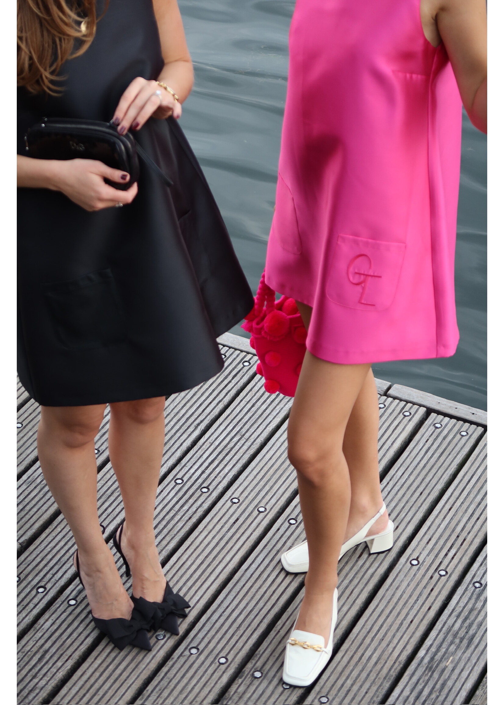 GISÈLE THE LABEL  SYBILLE DRESS FUCHSIA