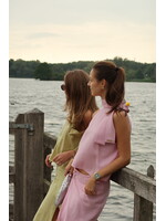 GISÈLE THE LABEL  LEAH TOP PINK