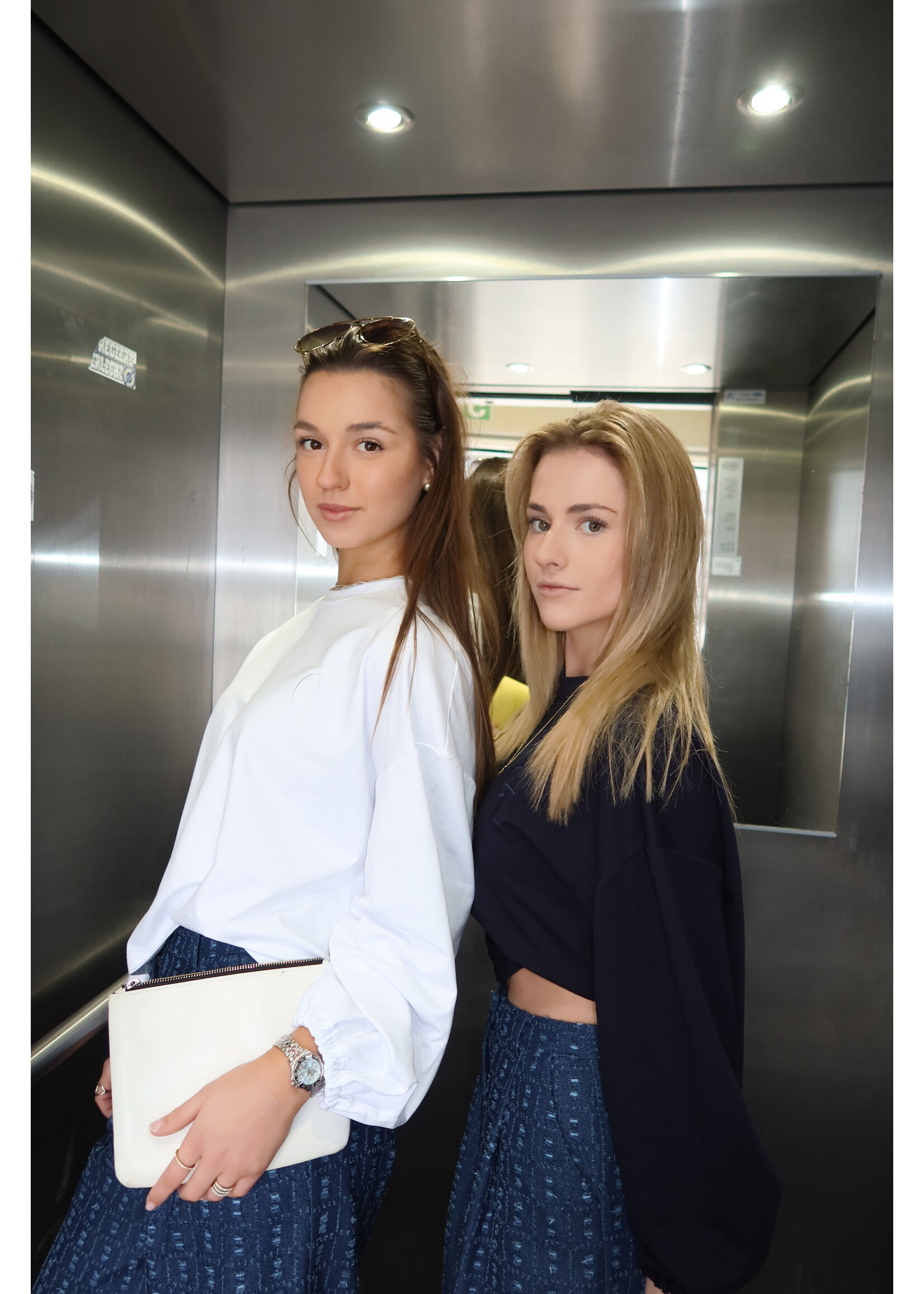 GISÈLE THE LABEL  MAE LONGSLEEVE WHITE