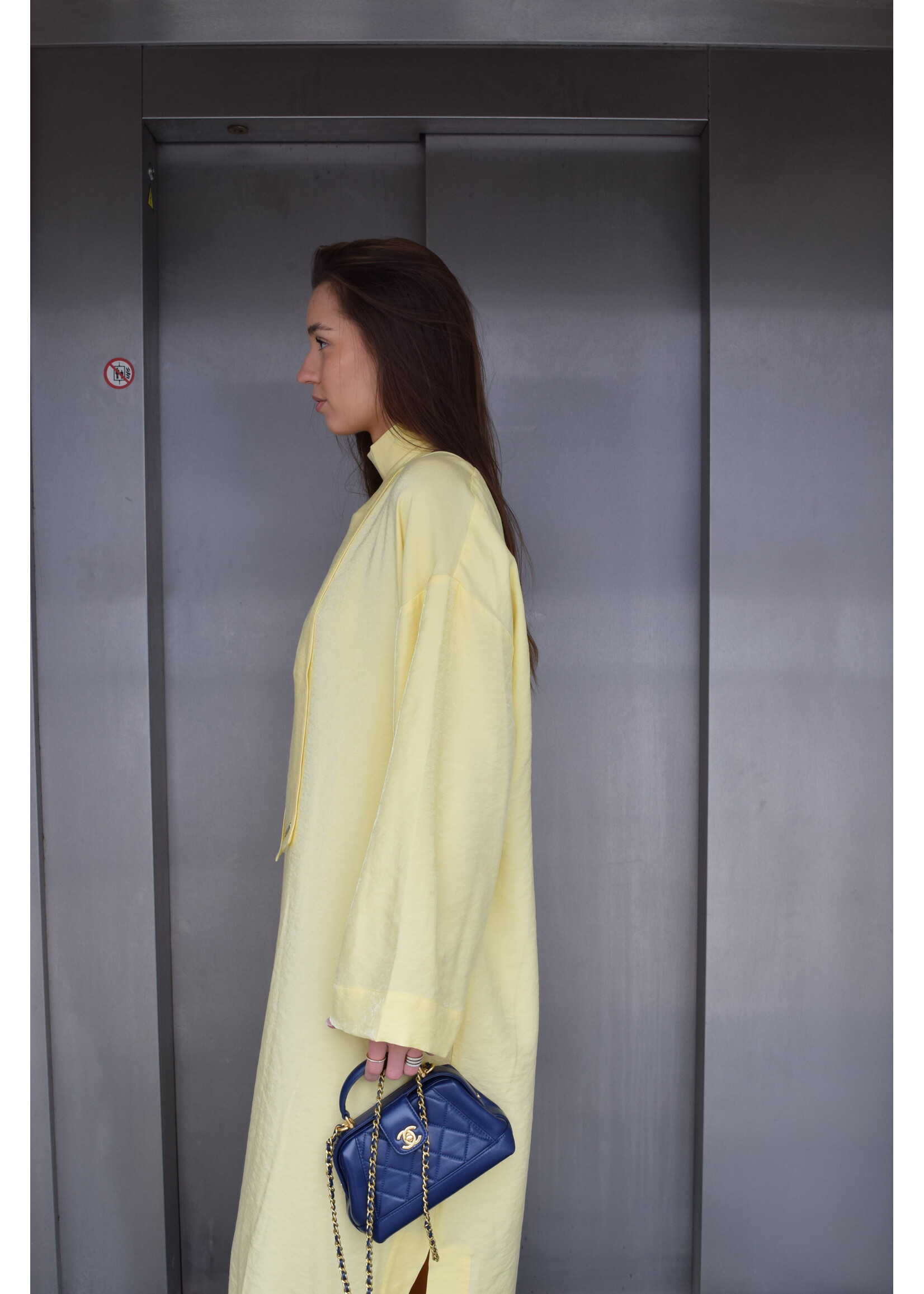 GISÈLE THE LABEL  SERAFINA MAXI DRESS YELLOW