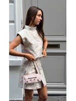 GISÈLE THE LABEL  SOLENE TOP JACQUARD