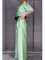 GISÈLE THE LABEL  AMALIA TROUSERS MINT GREEN