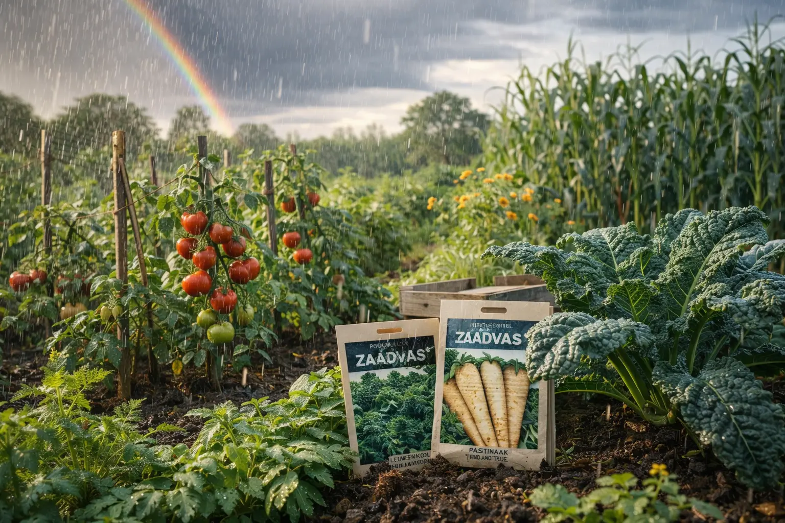 Hoe zaadvaste groenten je tuin veerkrachtiger maken tegen klimaatverandering
