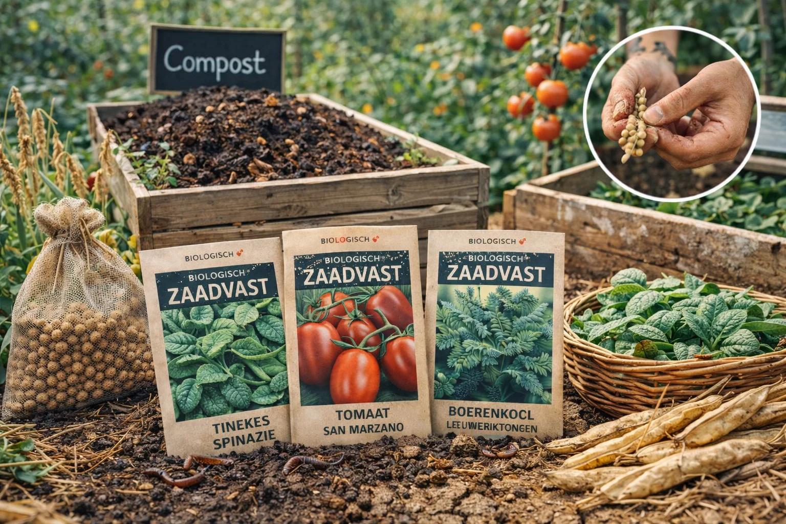 Zaadvaste groenten en zelfvoorziening: stap voor stap naar een onafhankelijke moestuin