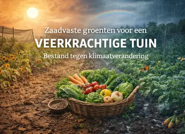 Hoe zaadvaste groenten je tuin veerkrachtiger maken tegen klimaatverandering