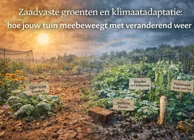 Zaadvaste groenten en klimaatadaptatie: hoe jouw tuin meebeweegt met veranderend weer