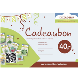 Cadeaubon 40 euro