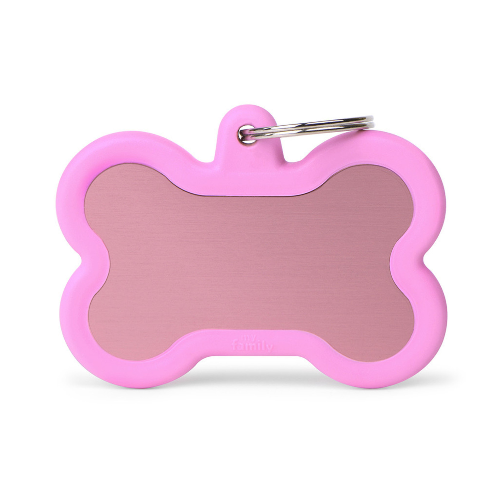 Myfamily Bone Pink with Pink Rubber