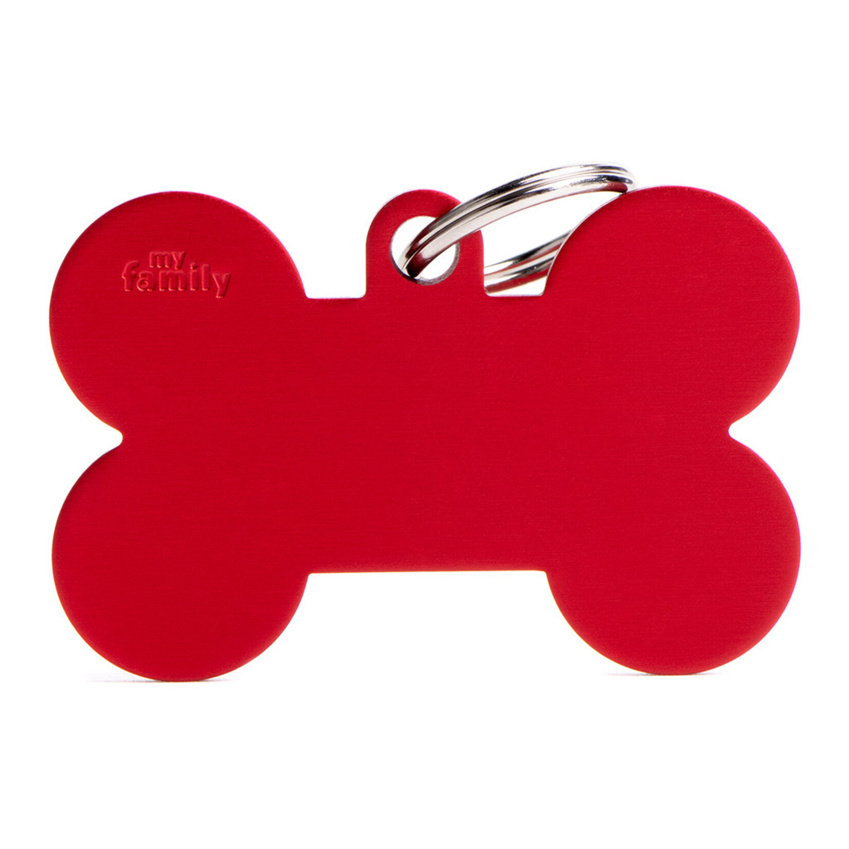 Myfamily Bone XL red in aluminium