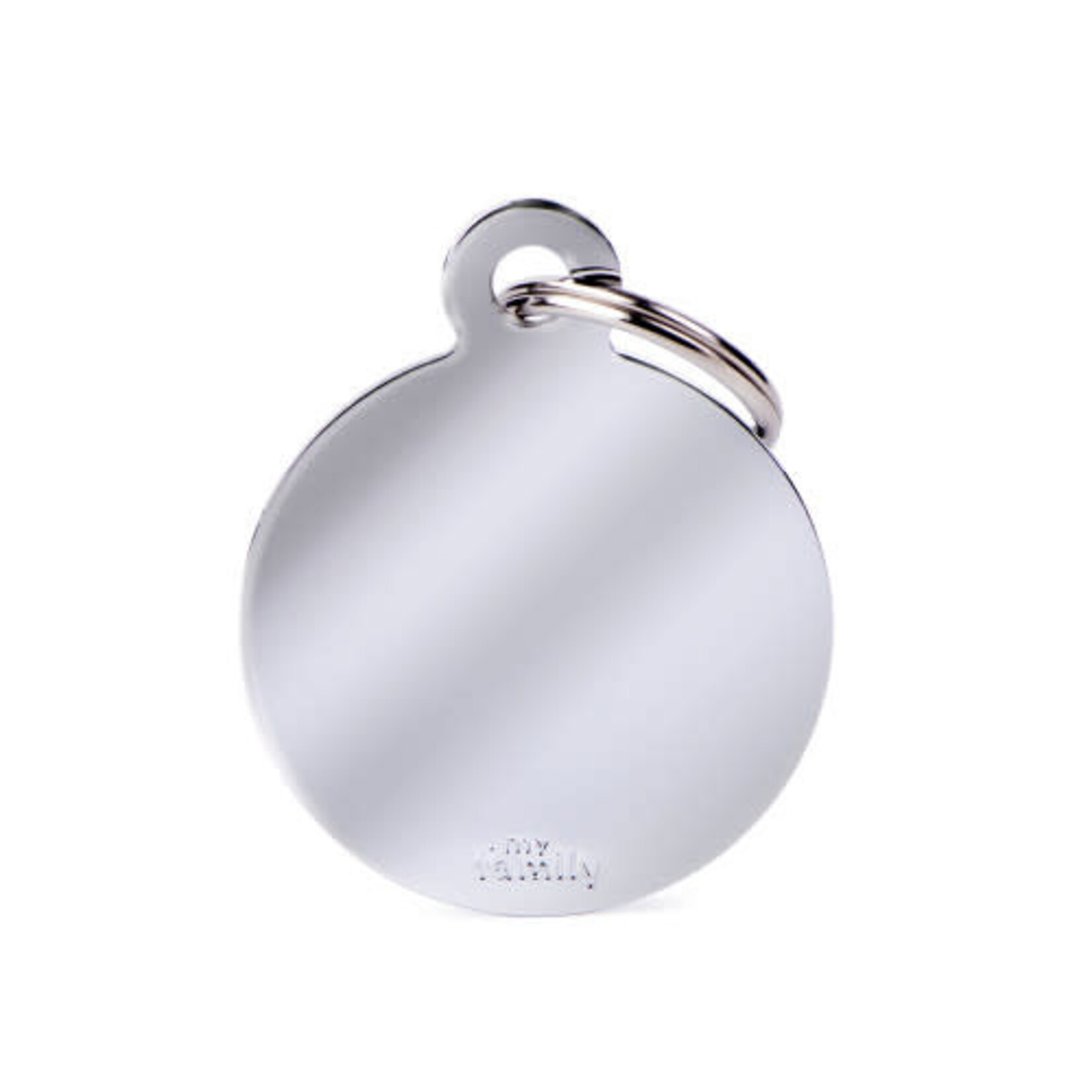 Myfamily Round Small  in Chrome Plated Brass