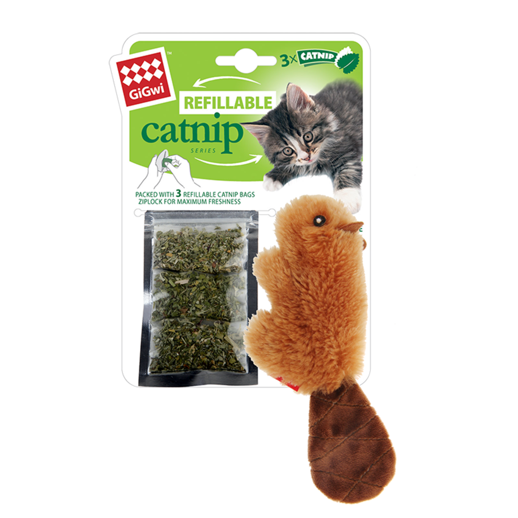 Jack and Vanilla Refillable Catnip: Bever