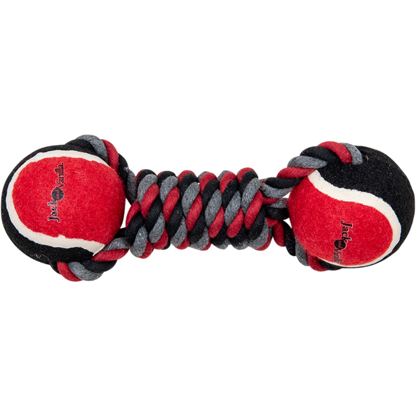 Jack and Vanilla Halter met 2 tennisballen