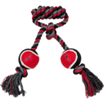 Jack and Vanilla Kauwtouw met 2 tennisballen