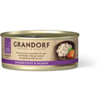 Grandorf Kipfilet & Zalm- 70 gr