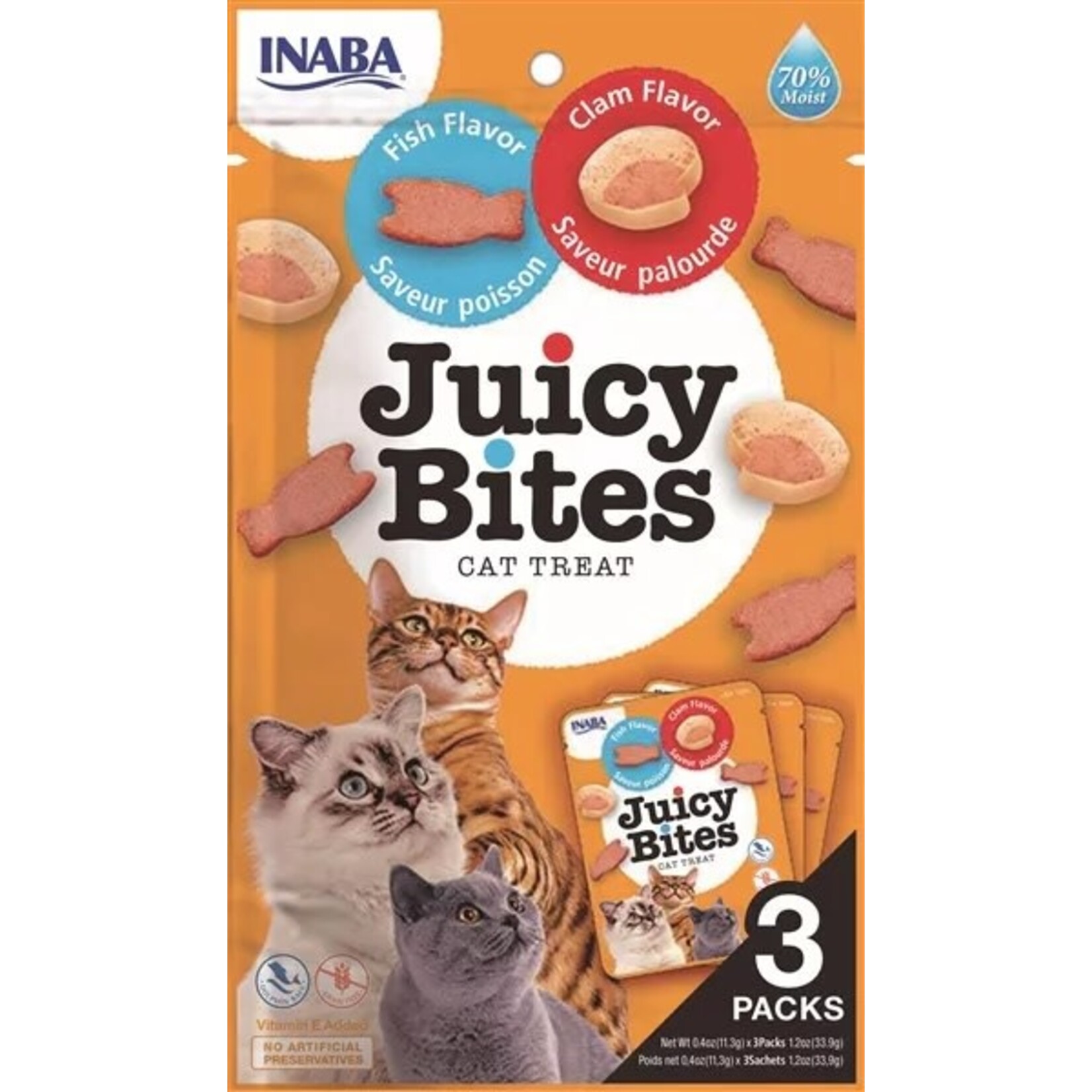 Inaba Juicy Bites: Vis - Mossel