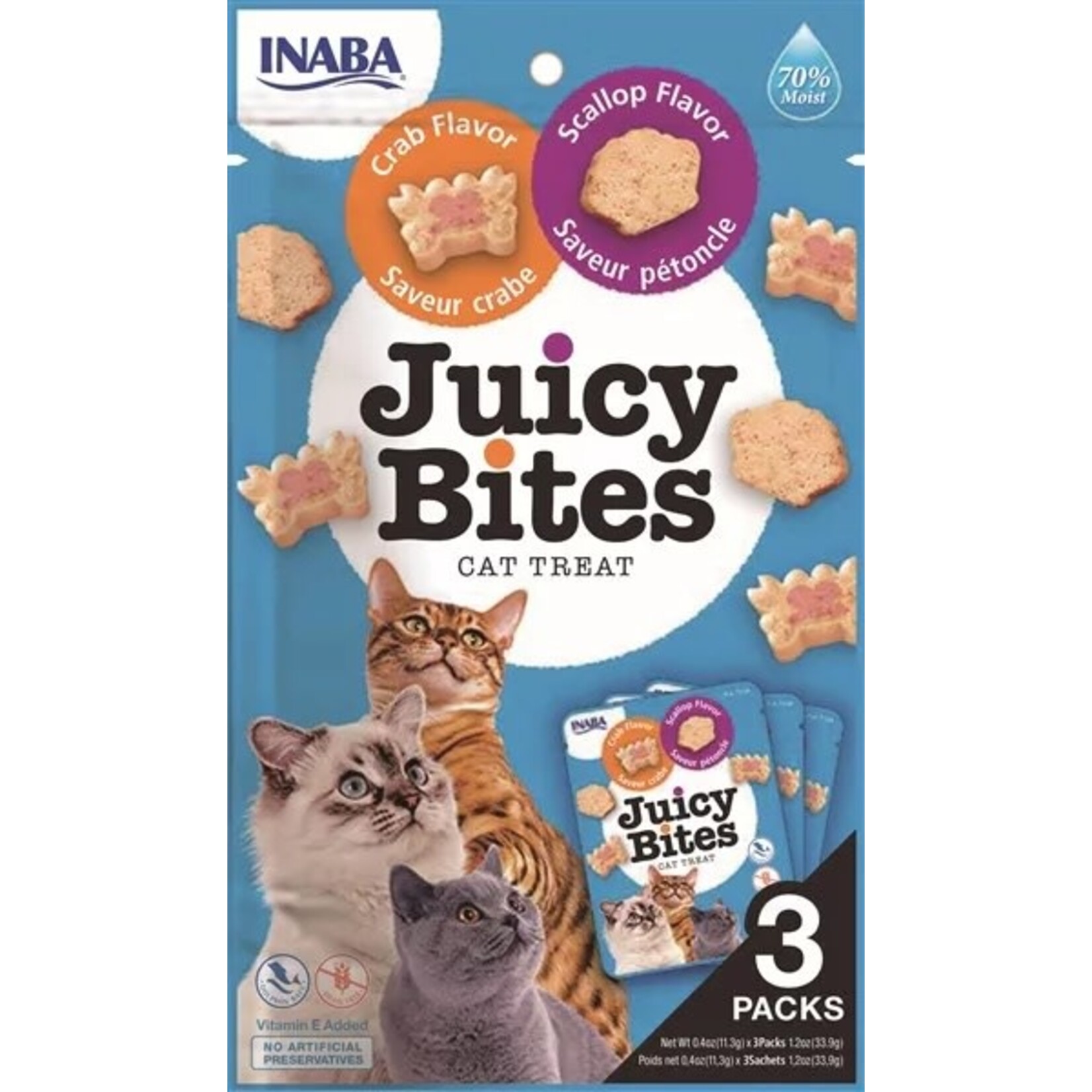 Inaba Juicy Bites: Coquille - Vis