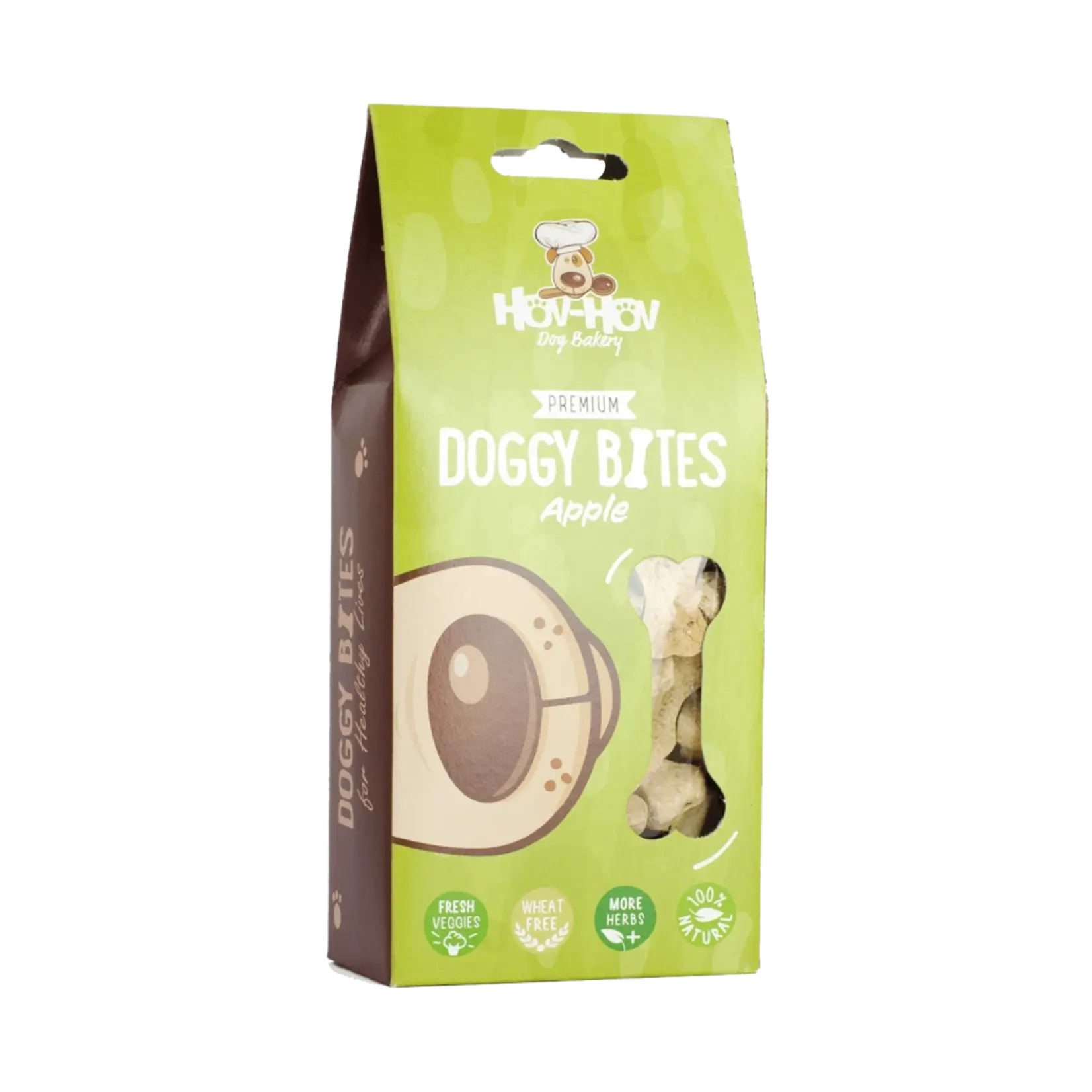 Hov-Hov Dog Bakery Hov-Hov Natuurlijke Koekjes Bio Appel 100 gr