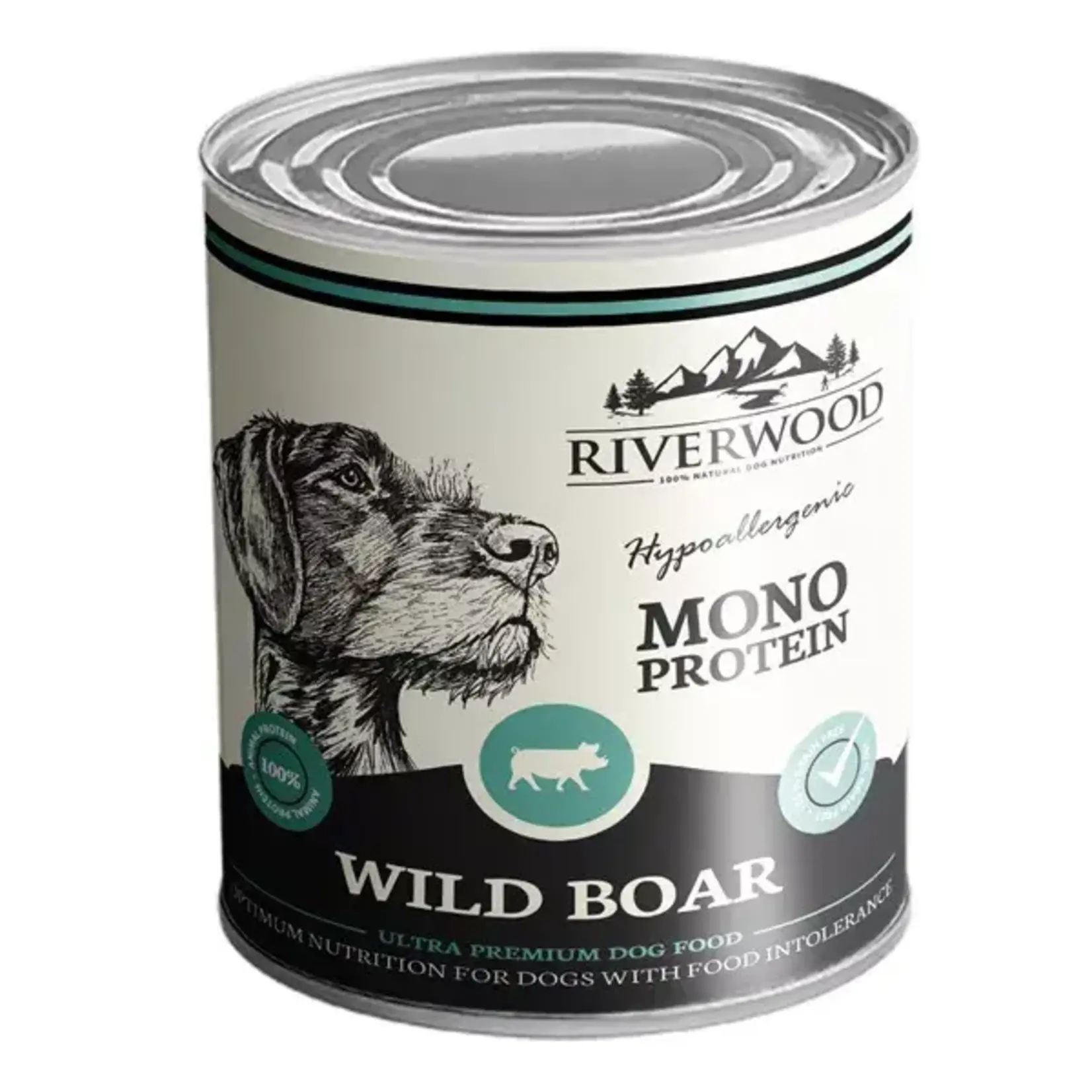 Riverwood Mono Proteine Wild Zwijn 400 gr