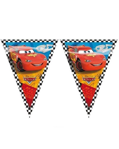 magicoo Wimpelgirlande mit "Cars" Motiv 3 Meter