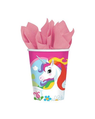 magicoo 8 Becher - Regenbogen-Einhorn