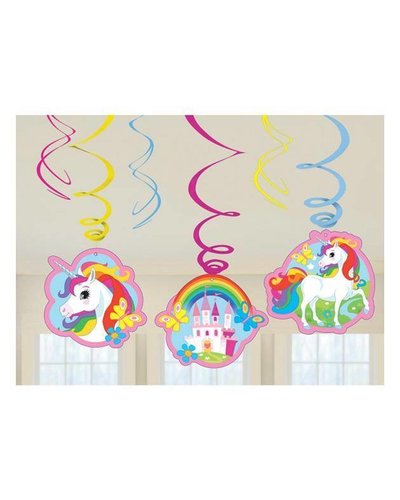 magicoo Hängende Girlande - Regenbogen-Einhorn