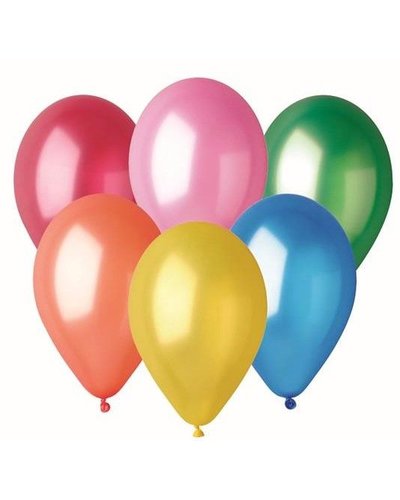 Magicoo Bunte Luftballons im Metallic-Look