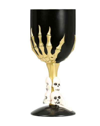 Fiestas Guirca Schwarzer Halloween Kelch