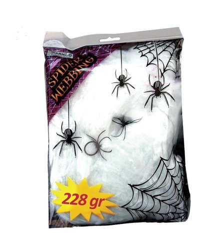 Fiestas Guirca Künstliche Spinnenweben für Halloween-Dekoration