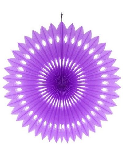 Magicoo Papierfächer lila - 40 cm