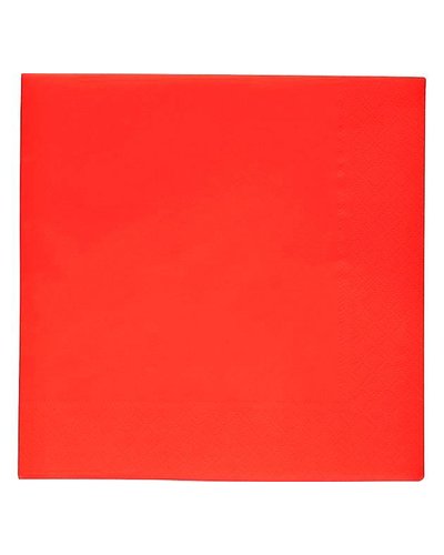 Magicoo Servietten in Rot  - 30 Stück - 33x33 cm