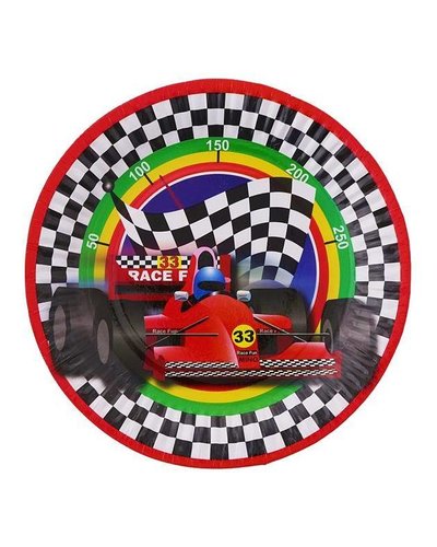 Magicoo Partyteller "Autos - Formel 1" - 6 Stück - 18 cm