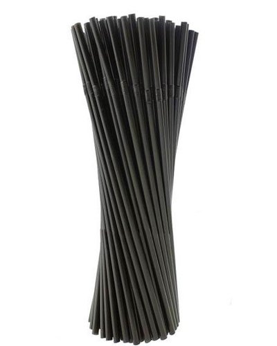 Magicoo Strohhalme in Schwarz - 40 Stück