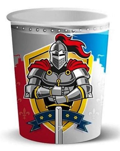 Magicoo Becher für Ritterparty - 8 Stück