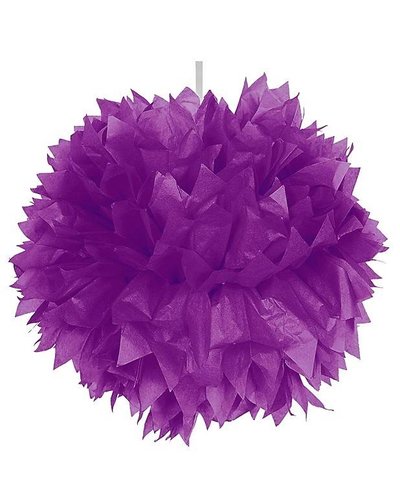 Magicoo Pom Pom Dekoball lila - 30 cm
