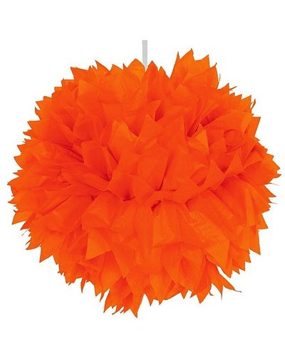 Magicoo Pom Pom Dekoball orange - 30 cm