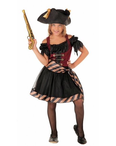 Magicoo Piraten Kapitän Kostüm Mädchen