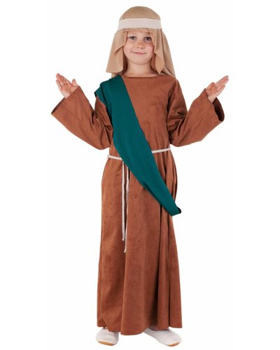 Magicoo "Der heilige Josef" - Kostüm Jungen braun-grün