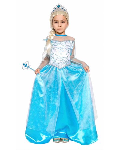 Magicoo Eisprinzessin Kleid für Mädchen