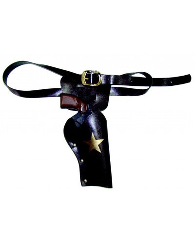 Magicoo Cowboy Holster mit Pistole deluxe