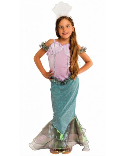 Magicoo Funkelndes Meerjungfrau Kostüm für Mädchen