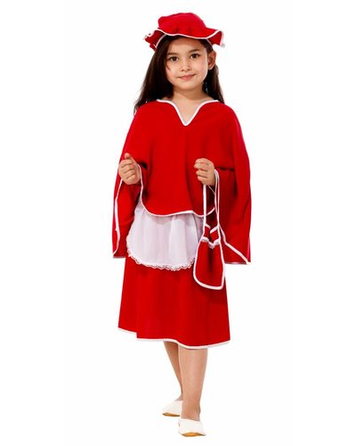 Magicoo Rotkäppchen Kostüm für Kinder