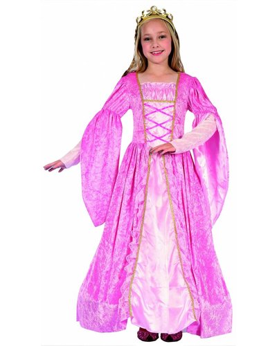 Magicoo Royal Prinzessin Kostüm für Kinder rosa