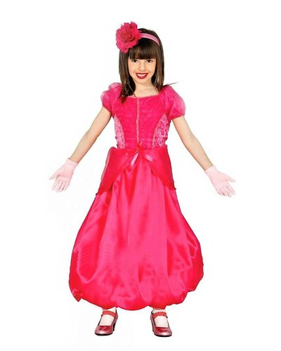Fiestas Guirca Prinzessinnenkleid Kinder rosa Farbe