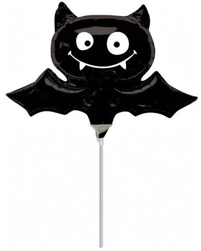 Amscan Mini Halloween Folienballon Fledermaus
