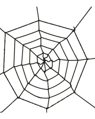 Magicoo Schwarzes Spinnennetz - 60 cm