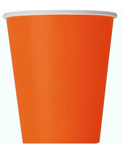 Magicoo 8 Partybecher orange- 266 ml