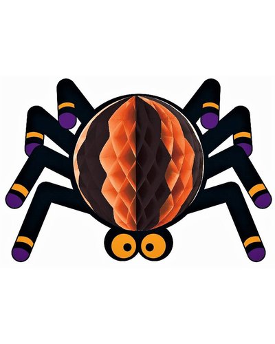 Magicoo Halloween Deko Papierfächer "Spinne"